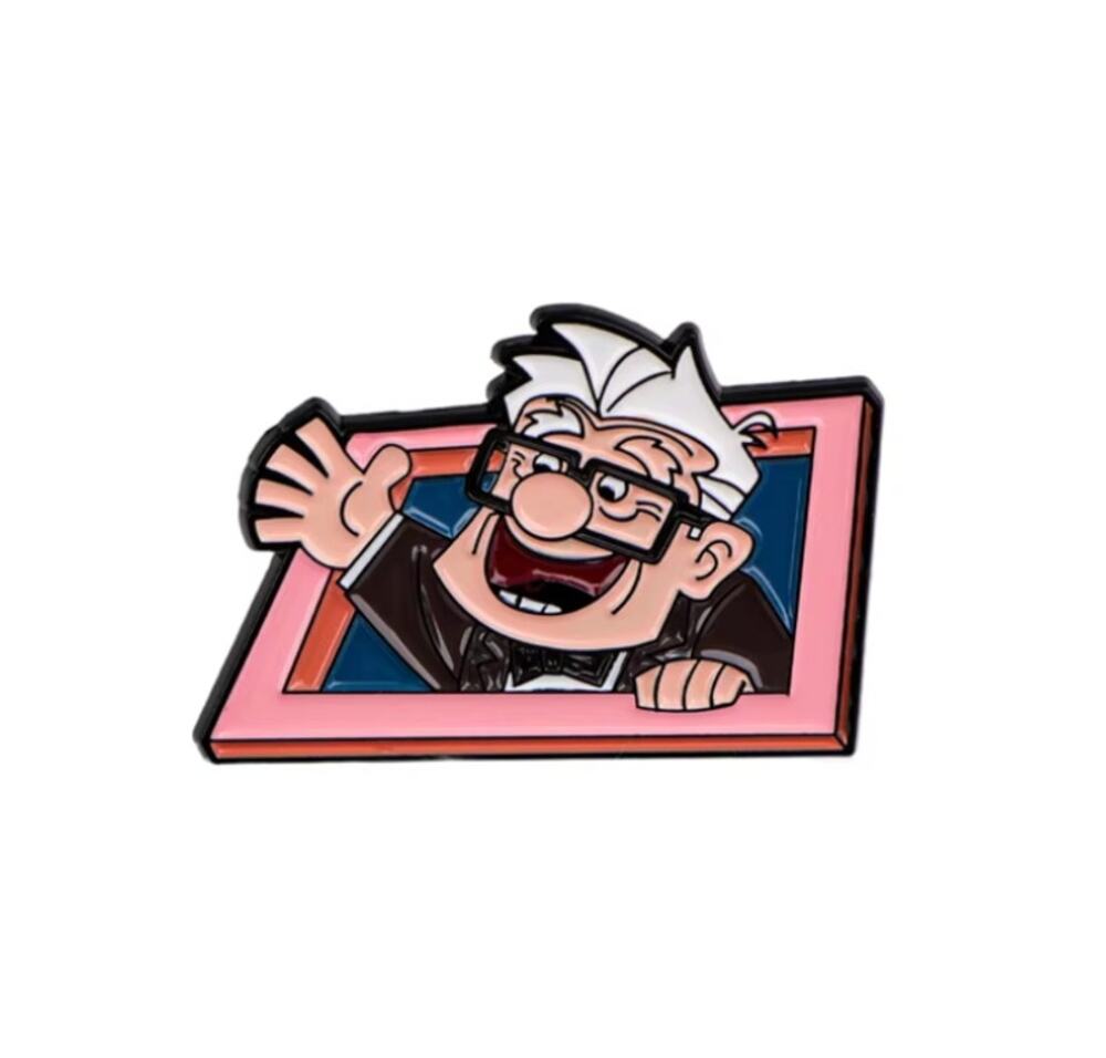 Disney Movie UP Carl Fredricksen Enamel Pins 287-2